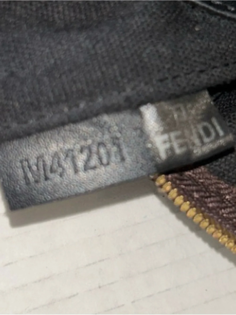 Fendi Brown Monogram Canvas Duffel with Black Trim